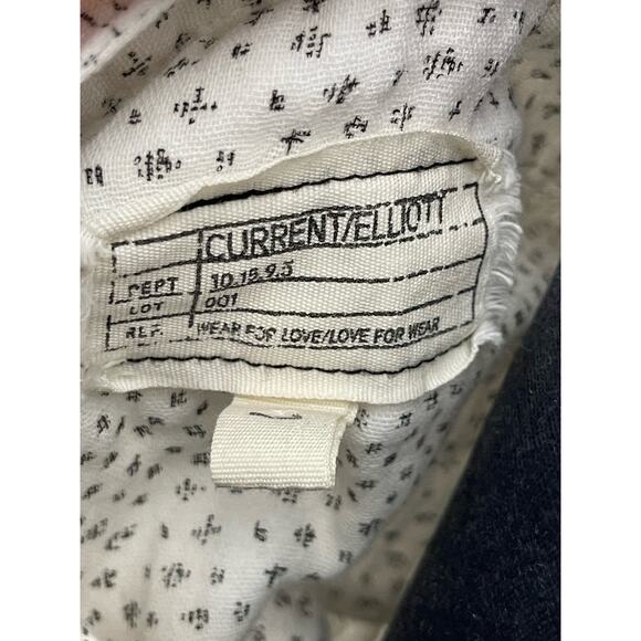 CURRENT/ELLIOTT Button Up Top 100% Cotton - Picture 5 of 8